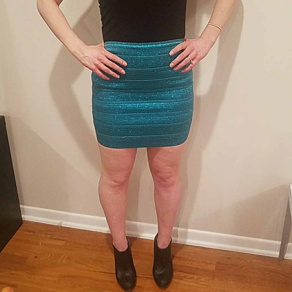 Forever 21 bandage skirt